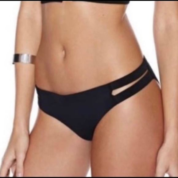 DreamMonstar Black Neoprene bikini bottoms M - Picture 3 of 13